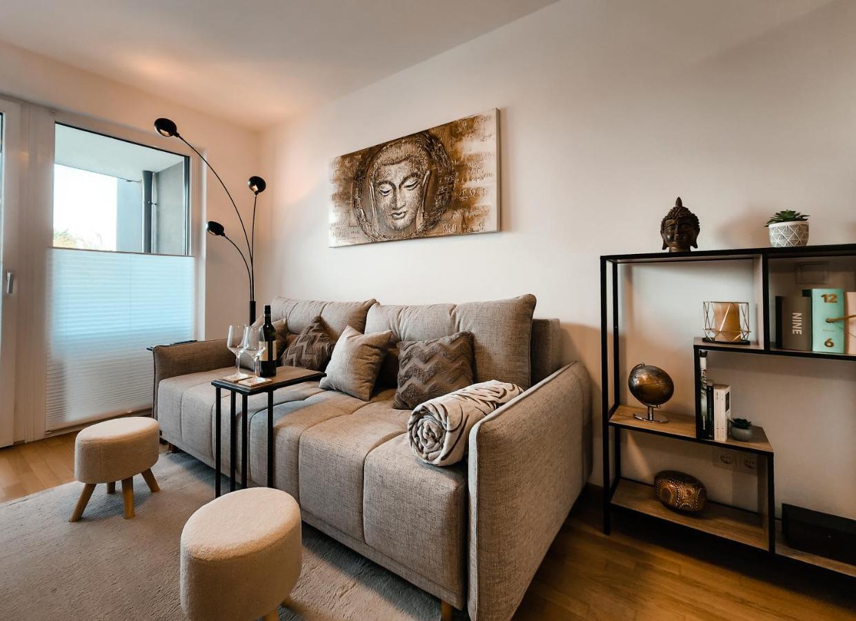 Vienna Green - Modern New Apartment, Old Danube Ngoại thất bức ảnh